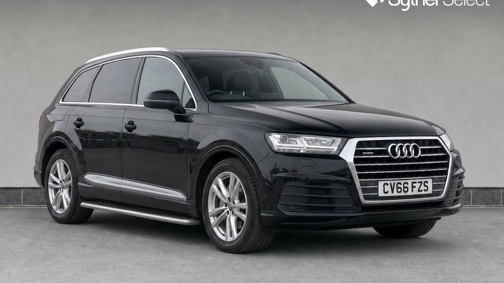 Audi Q7 3.0 Tdi Quattro S Line Tip Black