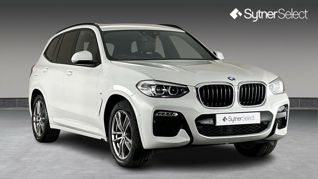 BMW X3 Xdrive20d M Sport Step White