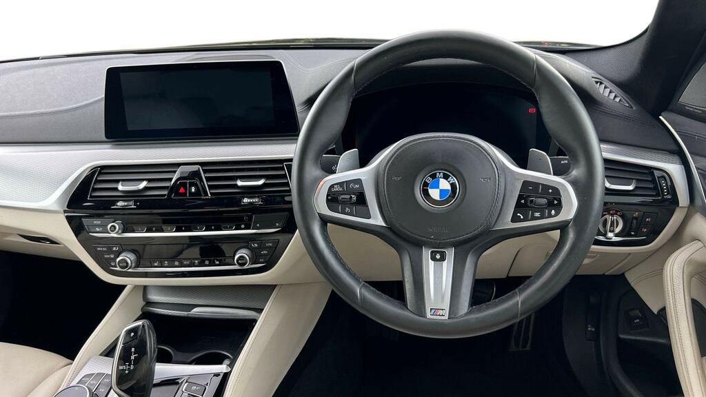 BMW 5 Series 530D Xdrive M Sport Black #5