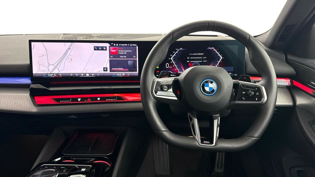 BMW 5 Series 530E M Sport Tech Plus YF75BZP Black #5