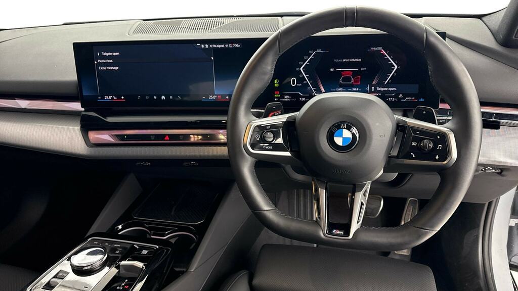 BMW 5 Series 520I M Sport YB75AFV Grey #5