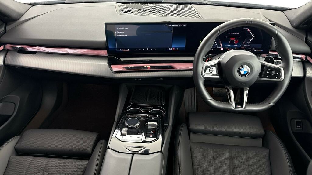 BMW 5 Series 520I M Sport YB75AFV Grey #4