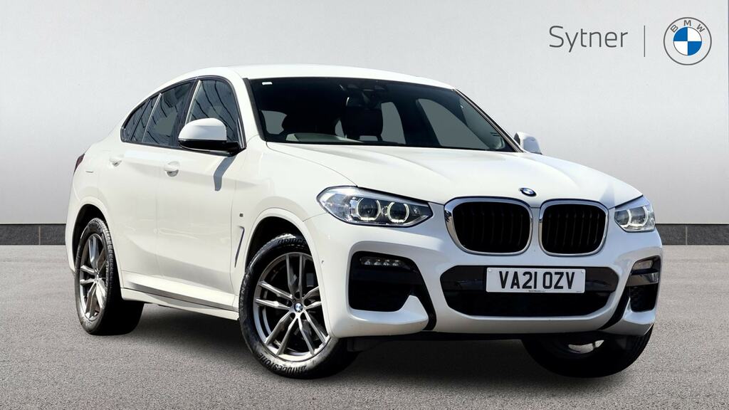 BMW X4 Xdrive20d Mht M Sport Step White