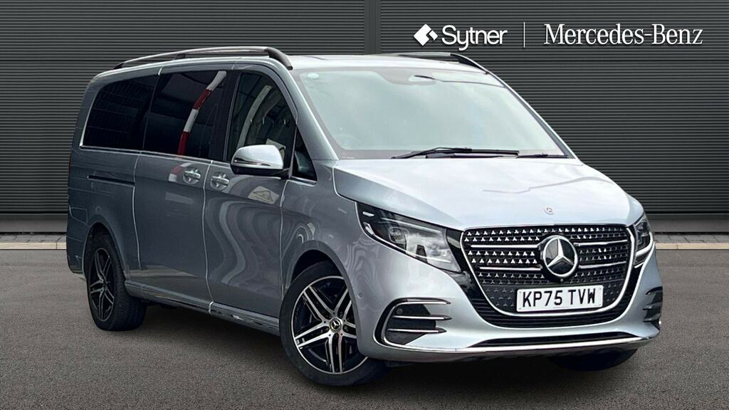 Mercedes-Benz V Class V300 D Prem Amg Line 9G-tronic Ex Long7 St Silver