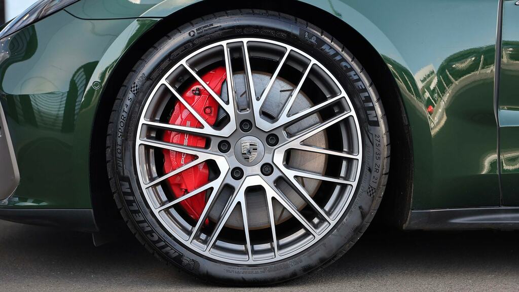 Porsche Panamera 4.0 V8 Turbo E-hybrid Pdk Green #4
