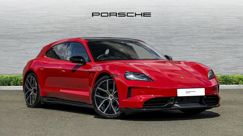 Porsche Taycan 320Kw 105Kwh Black Edition Rwd 5 Seat Red