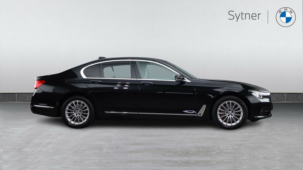 BMW 7 Series 730D Xdrive Exclusive Black #3
