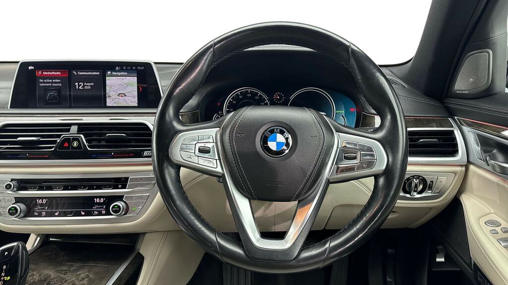 BMW 7 Series 730D Xdrive Exclusive Black #5