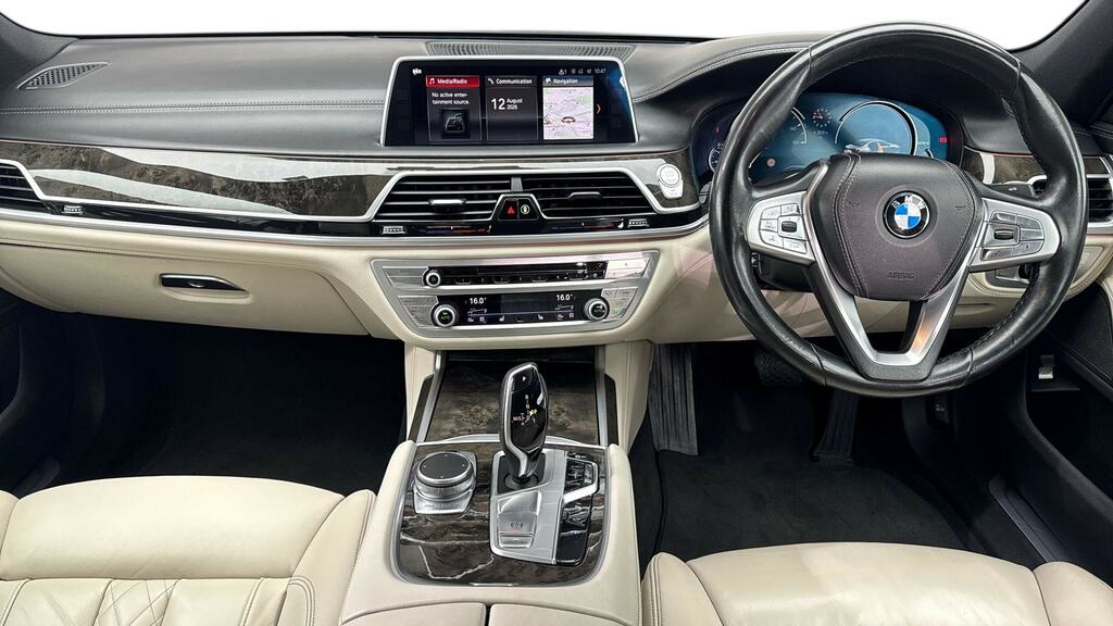 BMW 7 Series 730D Xdrive Exclusive Black #4