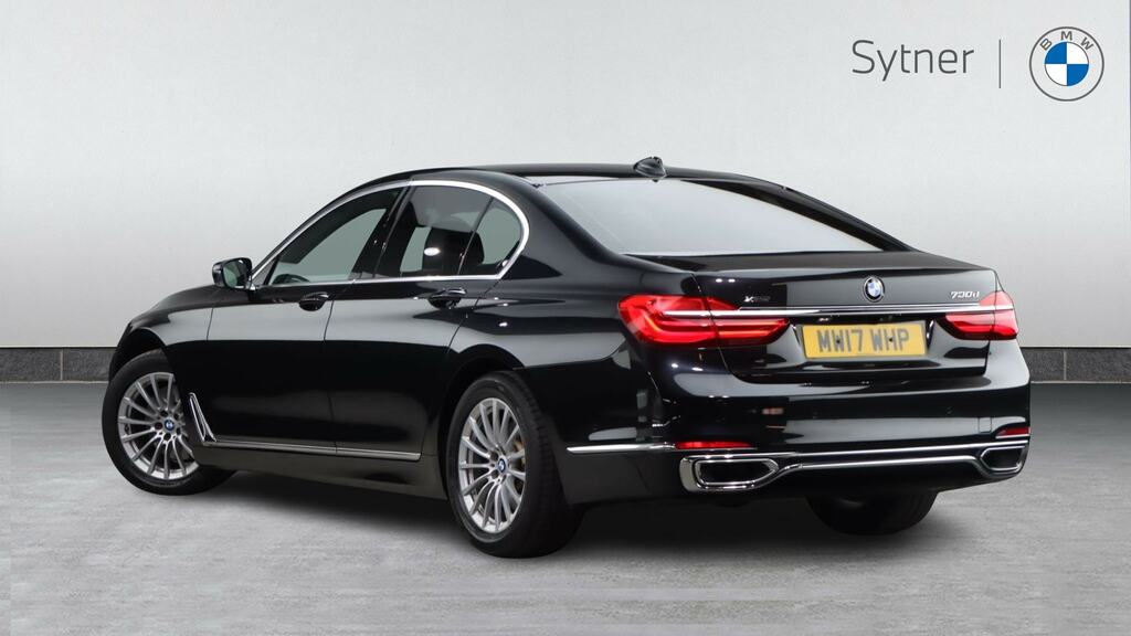 BMW 7 Series 730D Xdrive Exclusive Black #2
