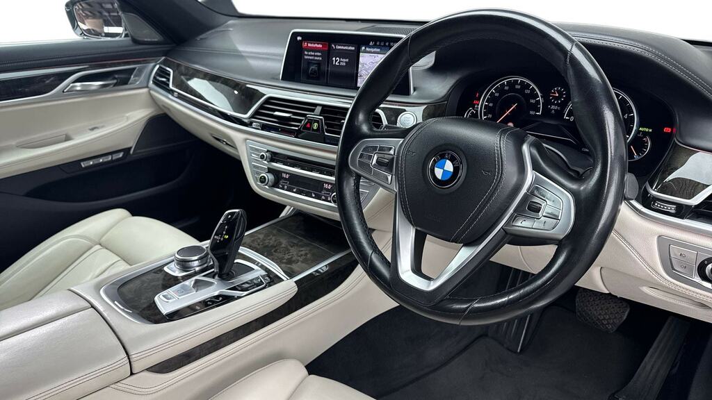 BMW 7 Series 730D Xdrive Exclusive Black #6