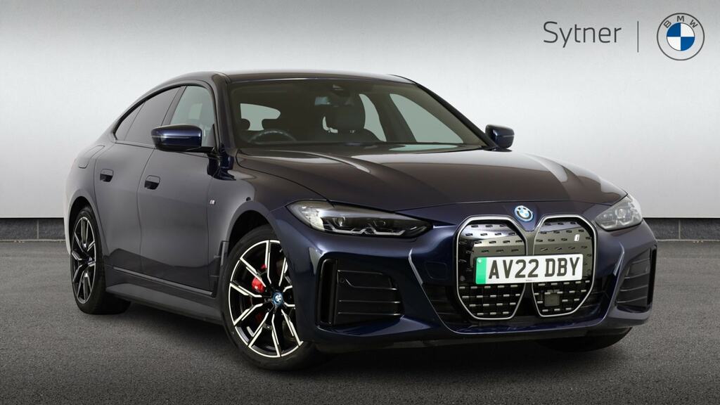 BMW i4 250Kw Edrive40 M Sport 83.9Kwh Blue