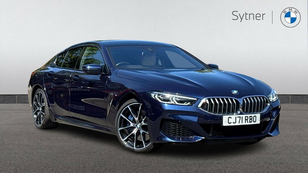 BMW 8 Series Gran Coupe 840D Xdrive Mht M Sport Blue