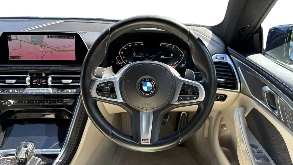 BMW 8 Series Gran Coupe 840D Xdrive Mht M Sport Blue #5