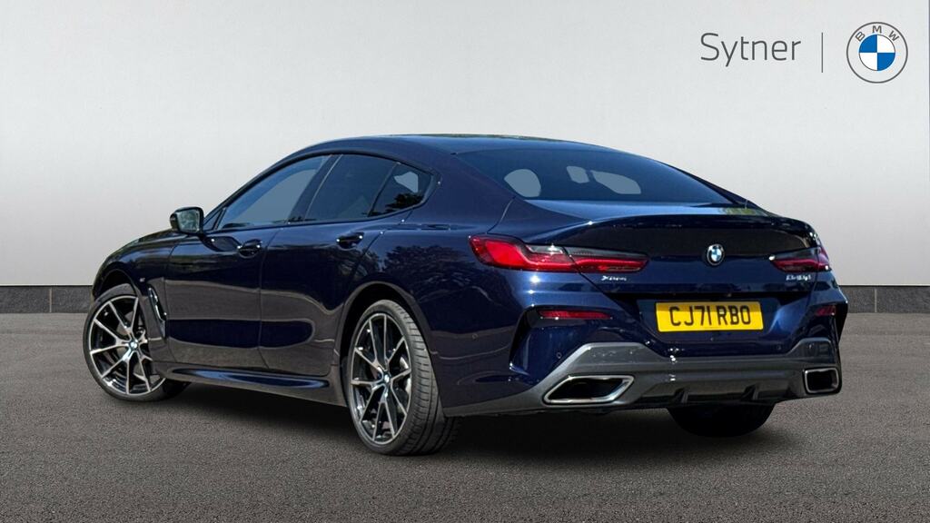 BMW 8 Series Gran Coupe 840D Xdrive Mht M Sport Blue #2
