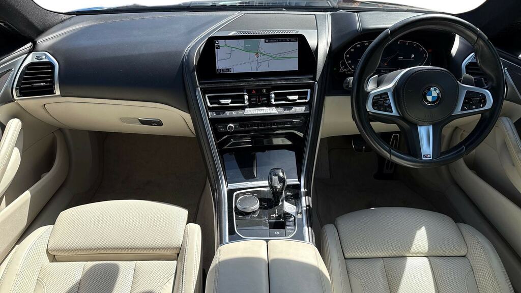 BMW 8 Series Gran Coupe 840D Xdrive Mht M Sport Blue #4