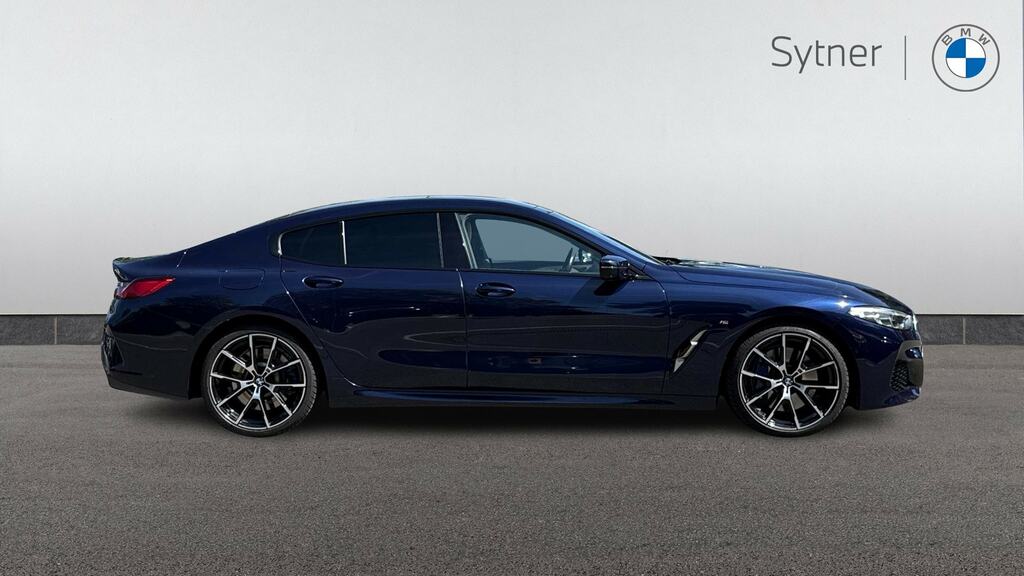 BMW 8 Series Gran Coupe 840D Xdrive Mht M Sport Blue #3