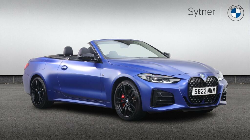 BMW 4 Series M440i Xdrive Mht Step Blue