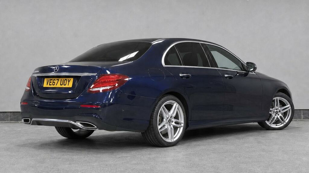 Mercedes-Benz E Class E350d Amg Line Premium Plus 9G-tronic Blue #4