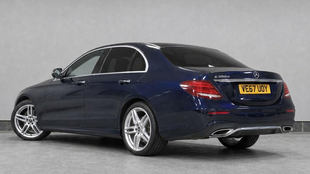 Mercedes-Benz E Class E350d Amg Line Premium Plus 9G-tronic Blue #3