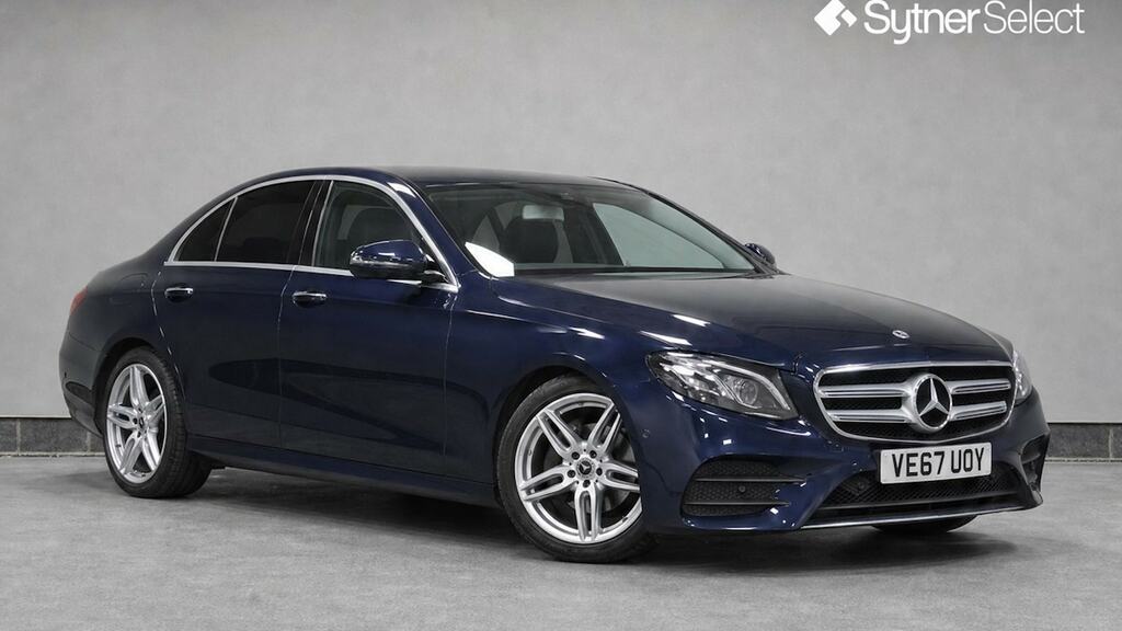 Mercedes-Benz E Class E350d Amg Line Premium Plus 9G-tronic Blue
