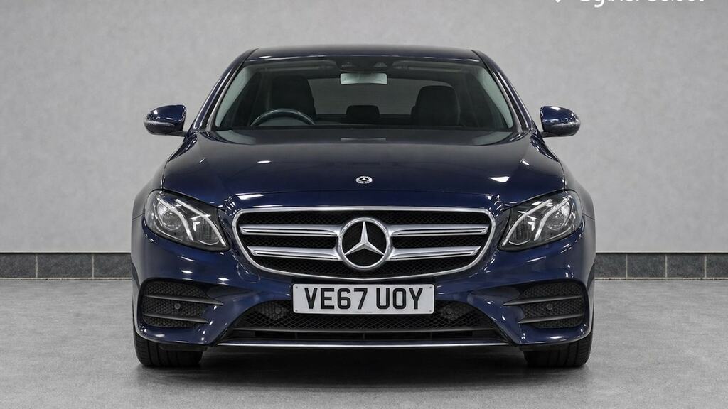 Mercedes-Benz E Class E350d Amg Line Premium Plus 9G-tronic Blue #5