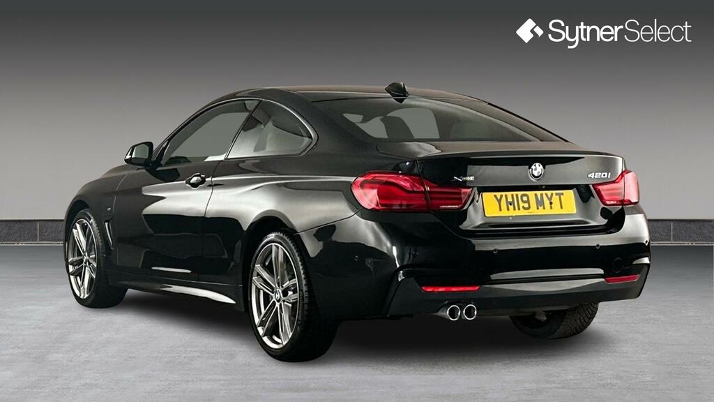 BMW 4 Series Gran Coupe 420I Xdrive M Sport Black #2