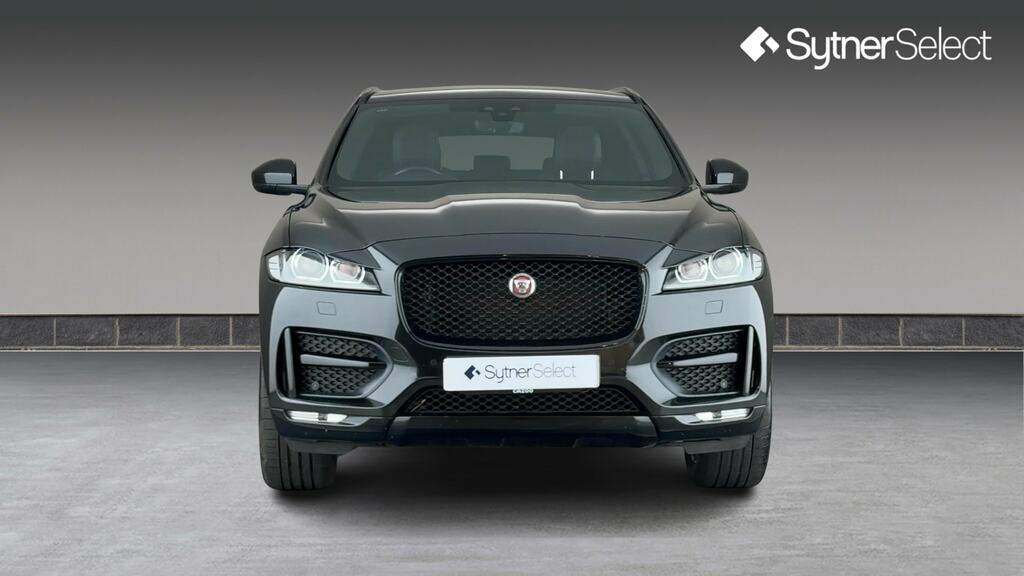 Jaguar F-Pace 2.0D R-sport Awd Black #4