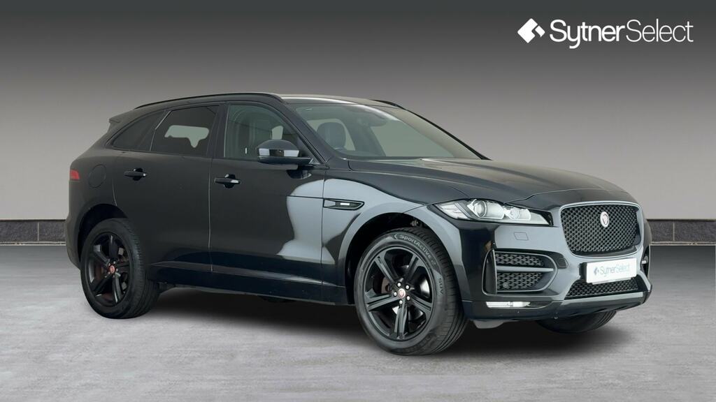 Jaguar F-Pace 2.0D R-sport Awd Black