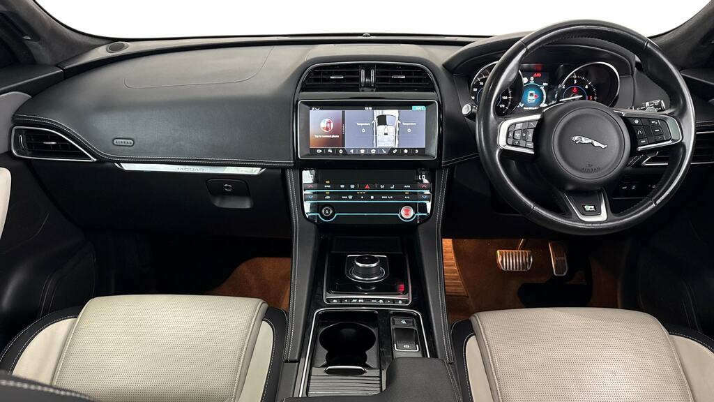 Jaguar F-Pace 2.0D R-sport Awd Black #6