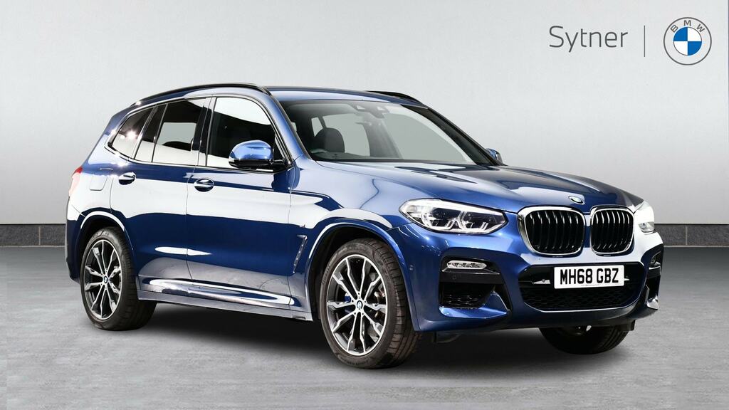 BMW X3 Xdrive20d M Sport Step Blue