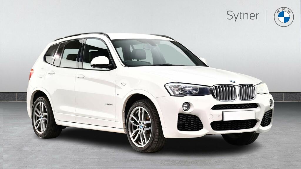 BMW X3 2.0 20D M Sport Xdrive Euro 5 Ss White #1