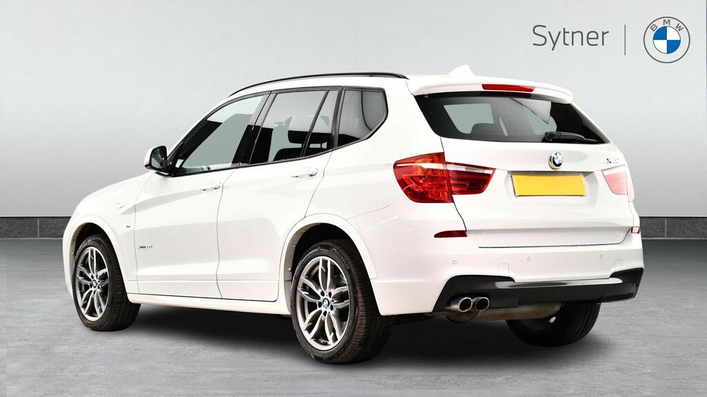 BMW X3 2.0 20D M Sport Xdrive Euro 5 Ss White #2