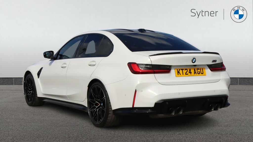 BMW M3 M3 Xdrive Competition M Step White #2