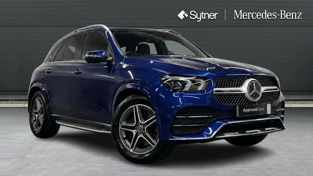 Mercedes-Benz GLE Class Gle 350D 4Matic Amg Line Prem 9G-tronic 7 St Blue