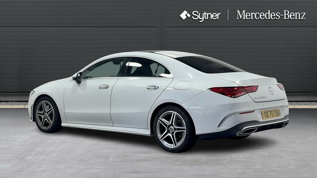 Mercedes-Benz CLA Class Cla 220D Amg Line Premium Plus Tip White #2