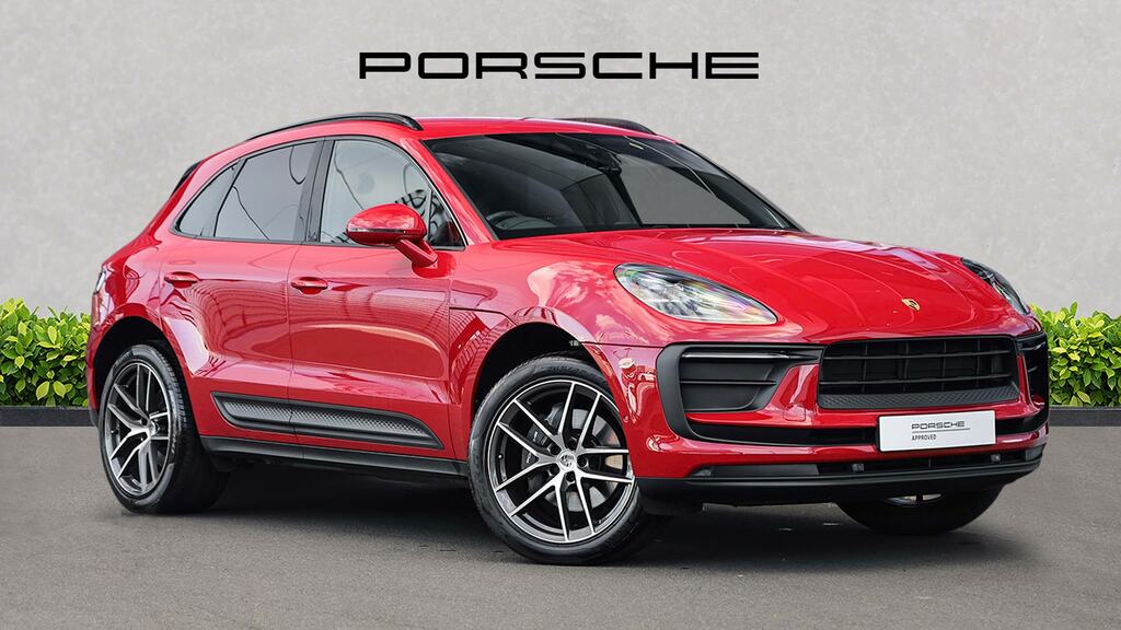 Porsche Macan 5dr Pdk Red