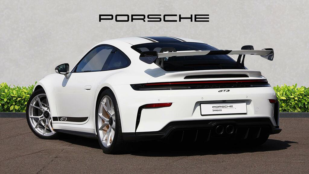 Porsche 911 Gt3 Pdk White #2