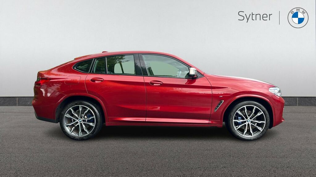 BMW X4 Xdrive M40d Step Red #3