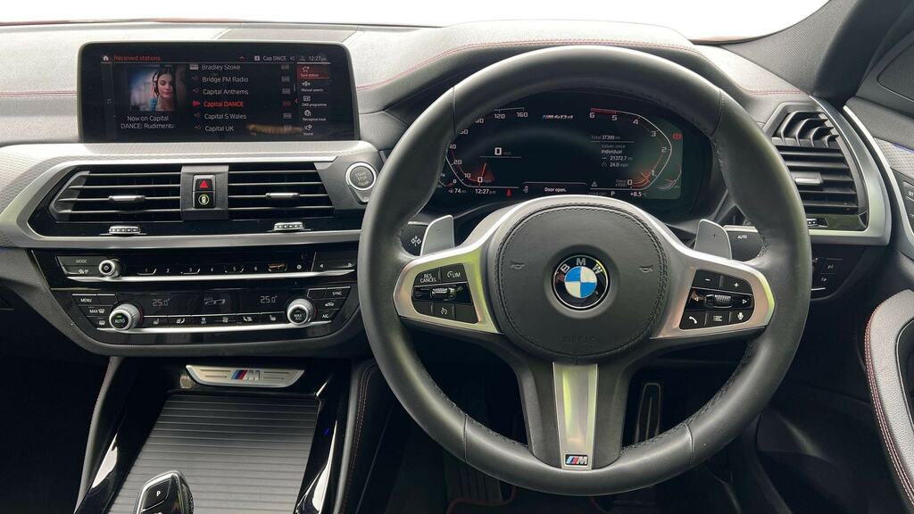 BMW X4 Xdrive M40d Step Red #5
