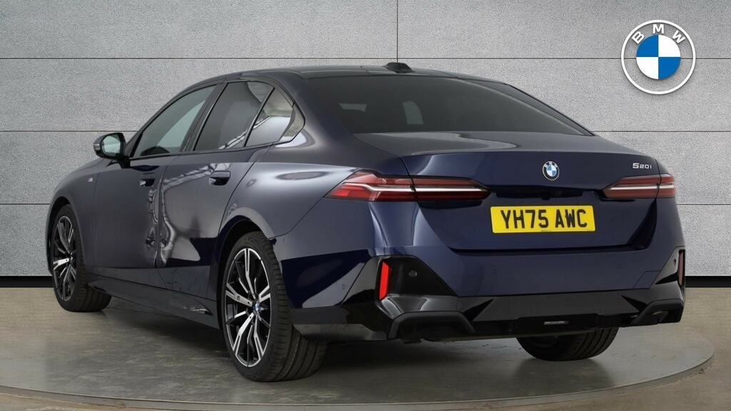 BMW 5 Series 520I M Sport Tech Plus Blue #2