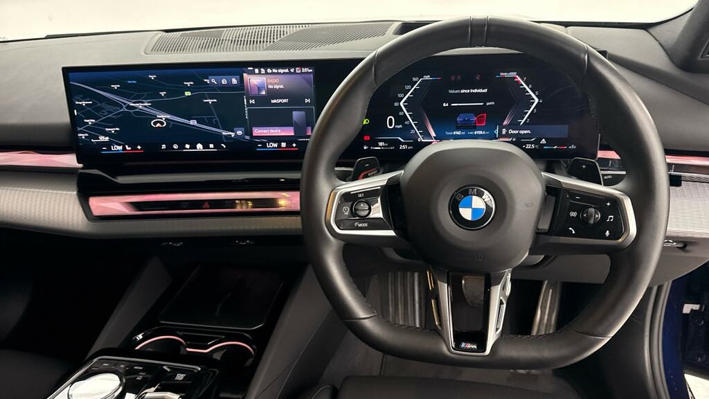 BMW 5 Series 520I M Sport Tech Plus Blue #5