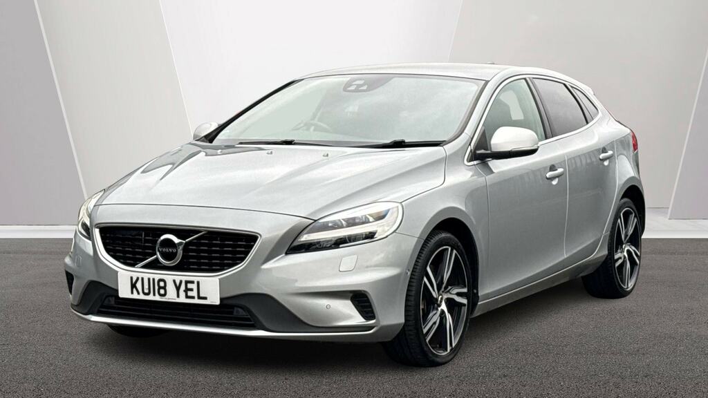 Volvo V40 T2 122 R Design Pro Geartronic KU18YEL Silver #6