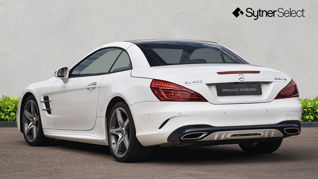 Mercedes-Benz SL Class Mercedes Sl 400 Convertible Amg Line 3.0 White #19