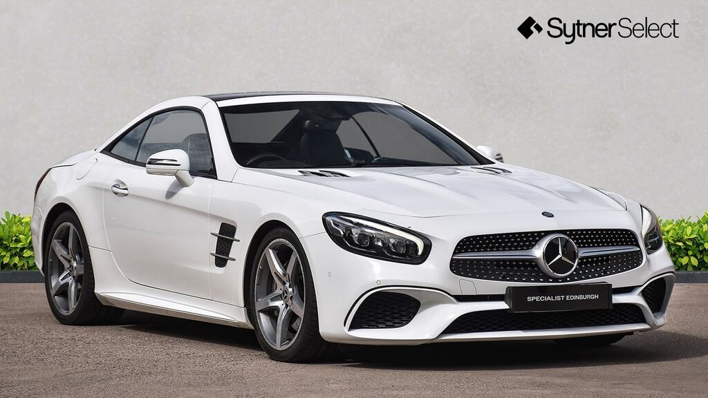 Mercedes-Benz SL Class Mercedes Sl 400 Convertible Amg Line 3.0 White #18