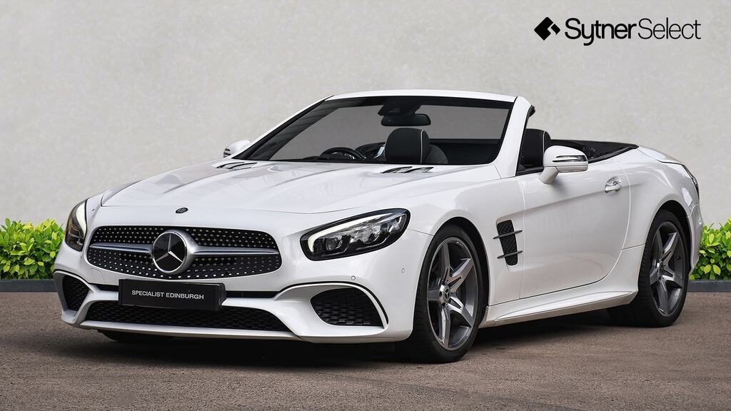 Mercedes-Benz SL Class Sl 400 Amg Line 9G-tronic White #4