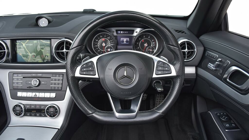 Mercedes-Benz SL Class Mercedes Sl 400 Convertible Amg Line 3.0 White #12