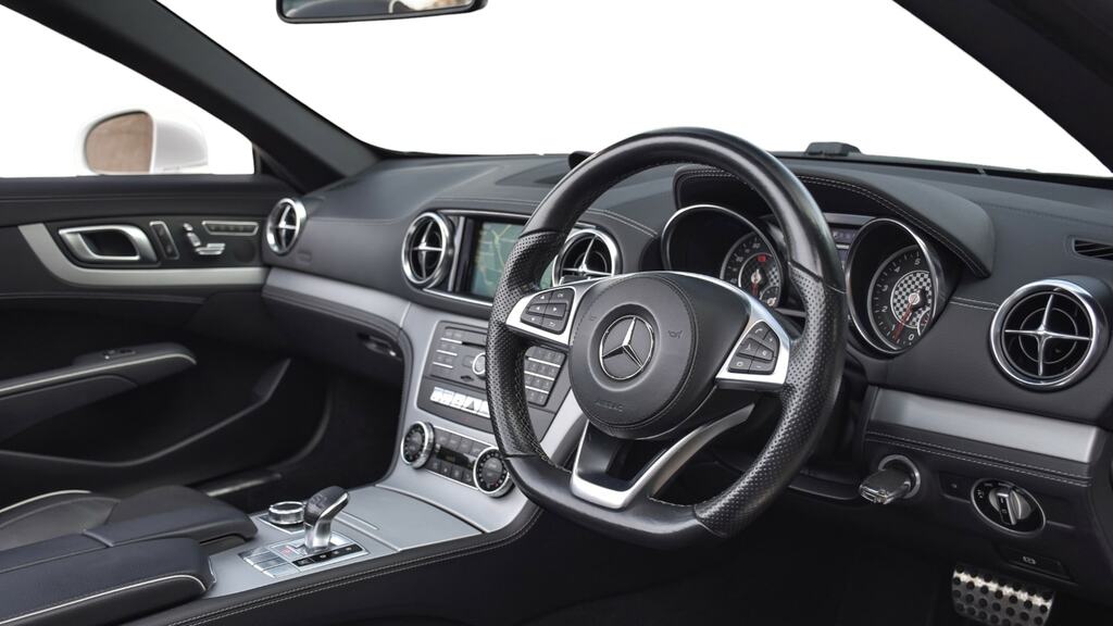 Mercedes-Benz SL Class Mercedes Sl 400 Convertible Amg Line 3.0 White #9