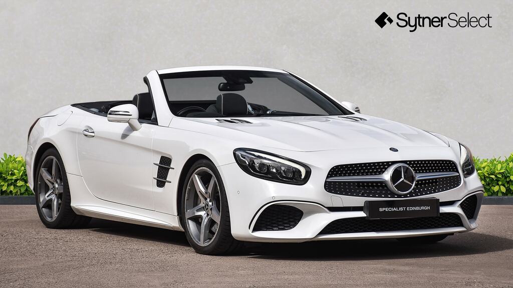Mercedes-Benz SL Class Sl 400 Amg Line 9G-tronic White