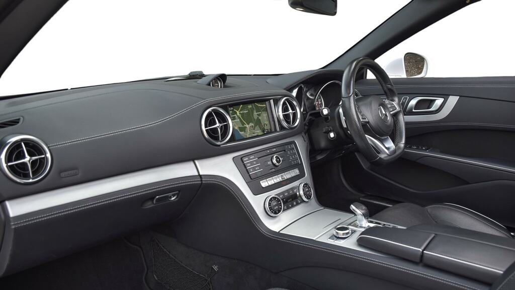 Mercedes-Benz SL Class Mercedes Sl 400 Convertible Amg Line 3.0 White #10